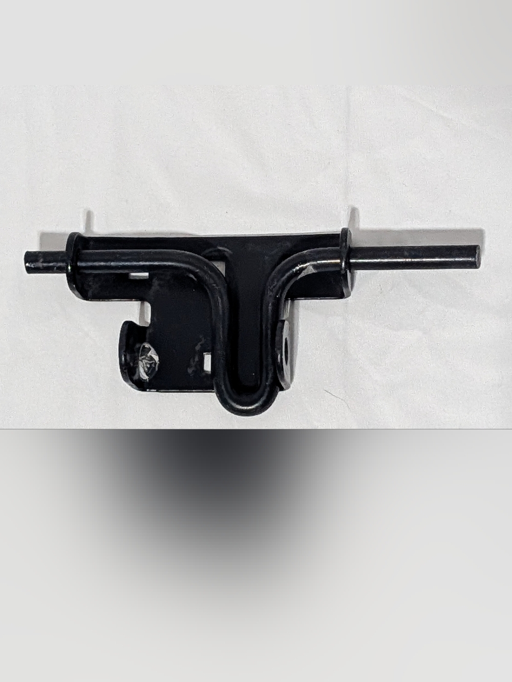 Heavy Duty Black Steel Sliding Bolt Gate Latch
